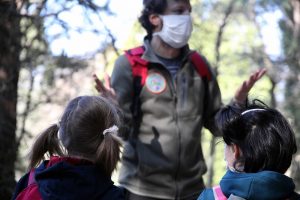 Guida Cea e i bambini al bosco urbano Collevario