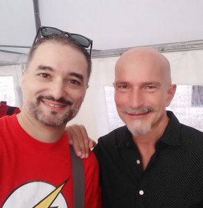 Michele Gambini con Claudio Castellini