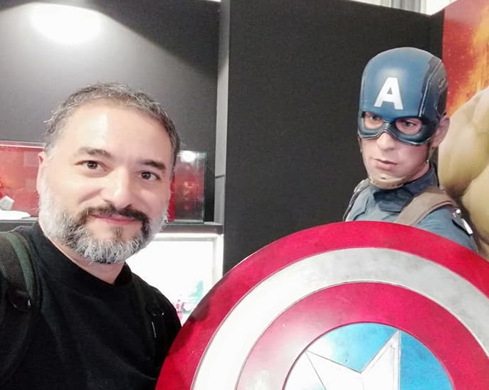 Michele e Captain America