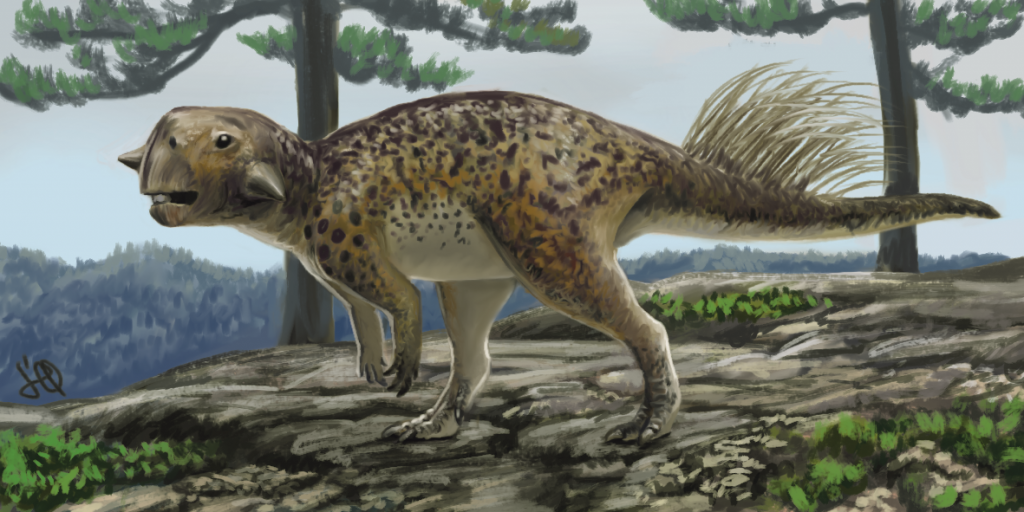 il-probabile-aspetto-dello-Psittacosaurus