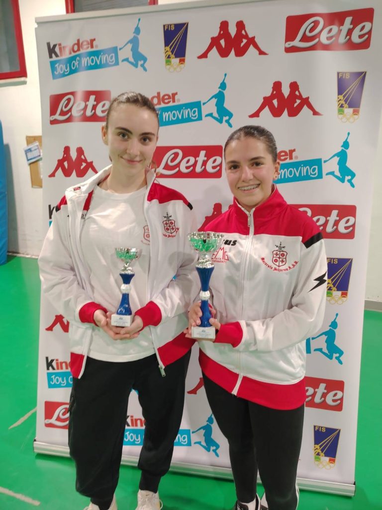 Ilaria-Plaomba-e-Ludovica-Pettinari-al-termine-della-gara-vittoriosa